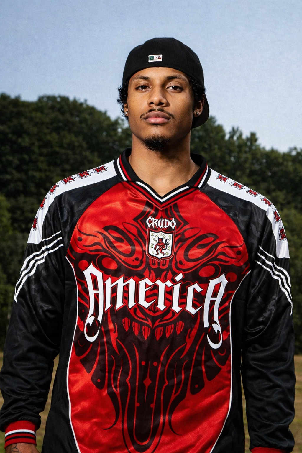 CAMISETA AMERICA MANGA LARGA