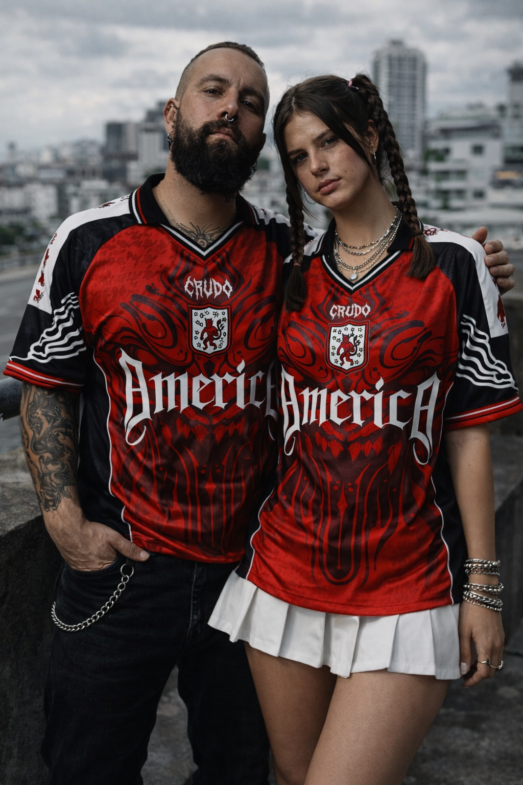 CAMISETA AMERICA MANGA CORTA