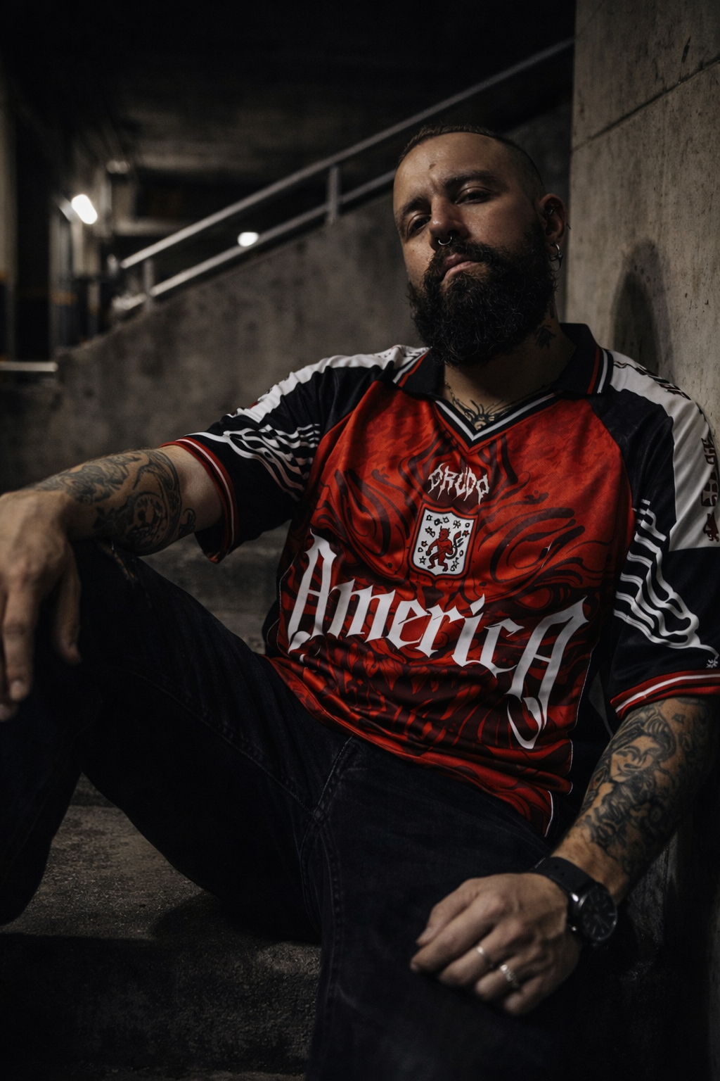 CAMISETA AMERICA MANGA CORTA