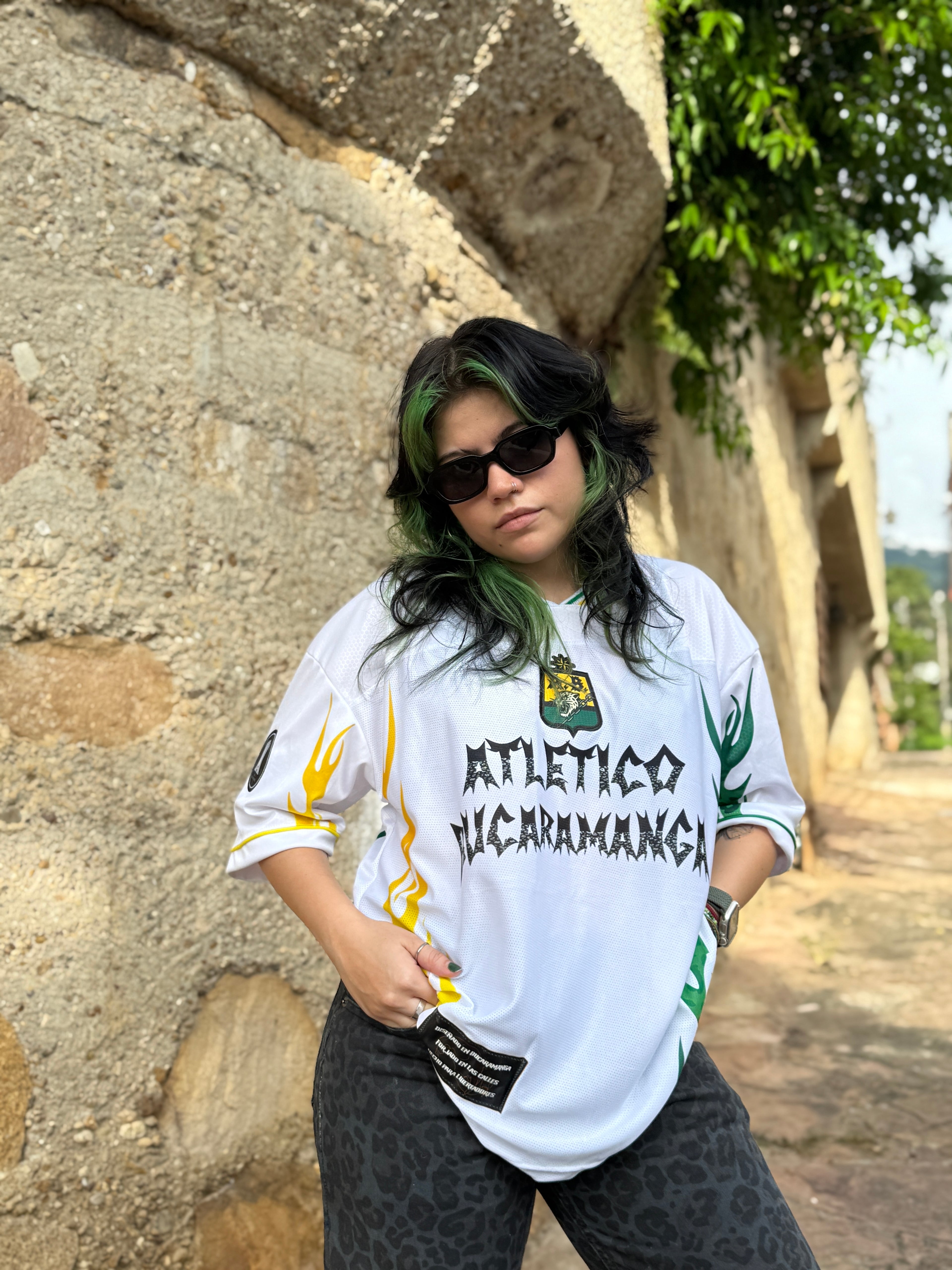 CAMISETA BUCARAMANGA BLANCA