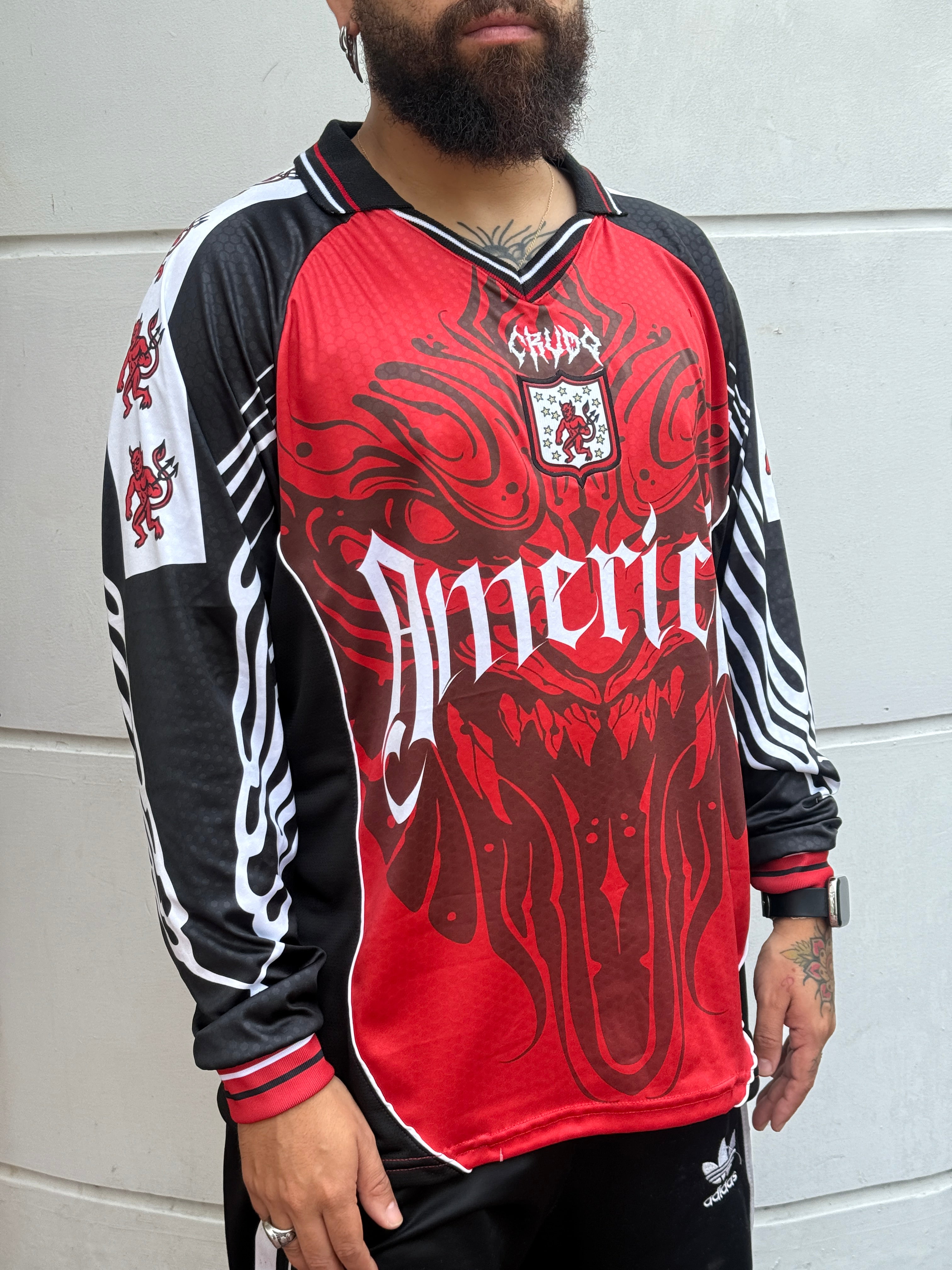 CAMISETA AMERICA MANGA LARGA