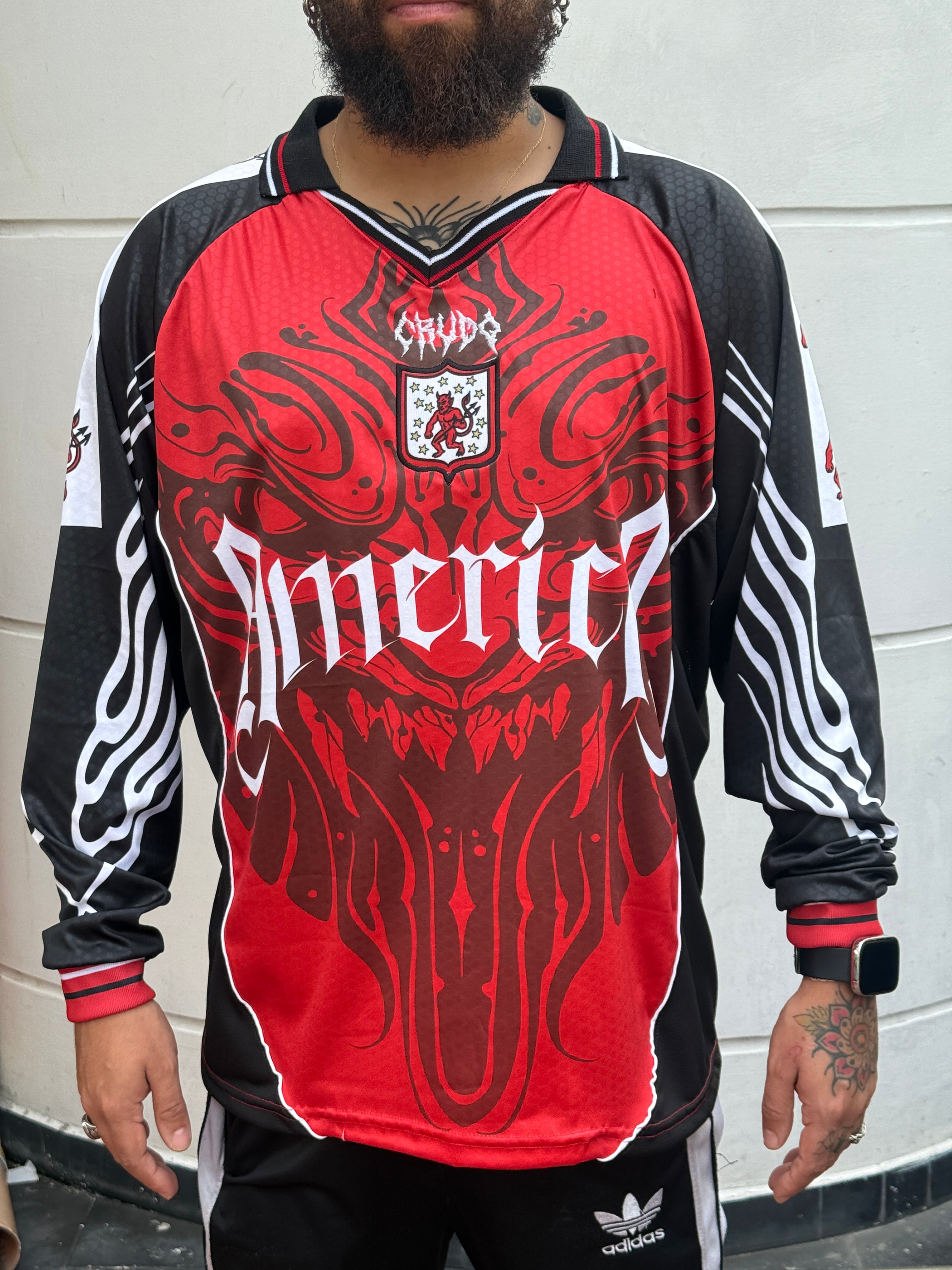 CAMISETA AMERICA MANGA LARGA