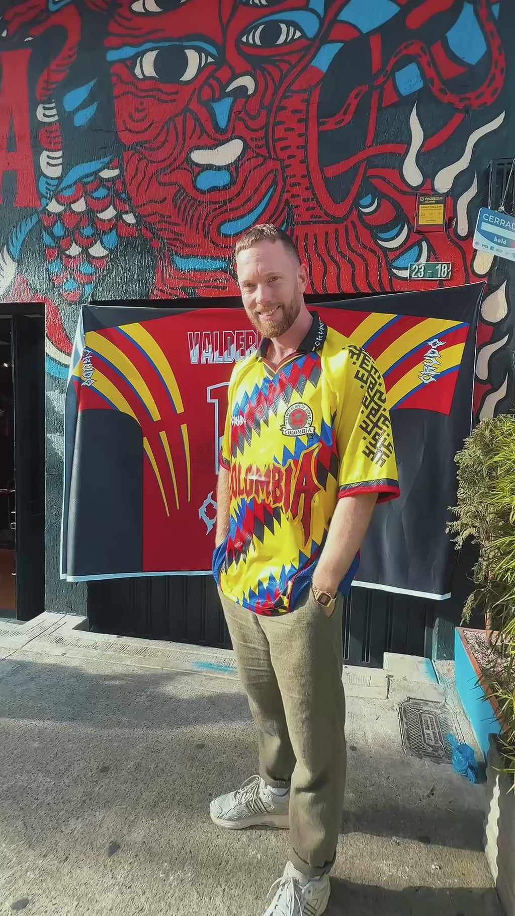 CAMISETA ROMBOS COLOMBIA